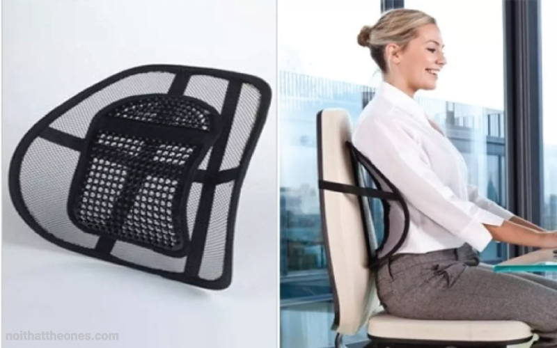 Tấm lưới tựa lưng ghế văn phòng có hỗ trợ đau lưng như quảng cáo?