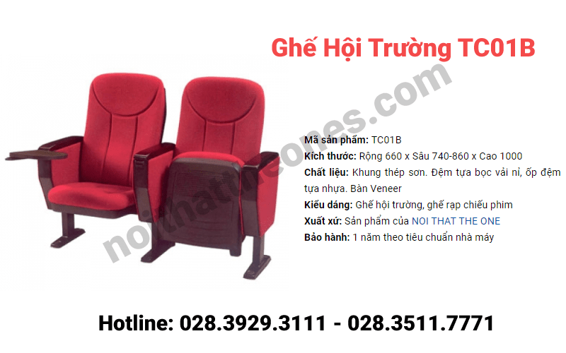 TC01B - Băng từ 1 đến 5 chỗ