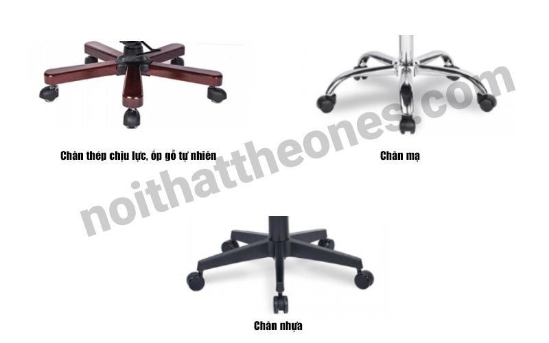 3 chất liệu ghế xoay văn phòng được sản xuất bởi nội thất The One