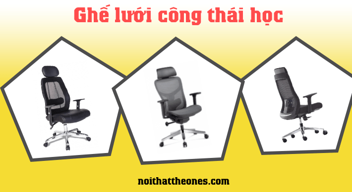 Ghế lưới công thái học và những tiện ích mang lại