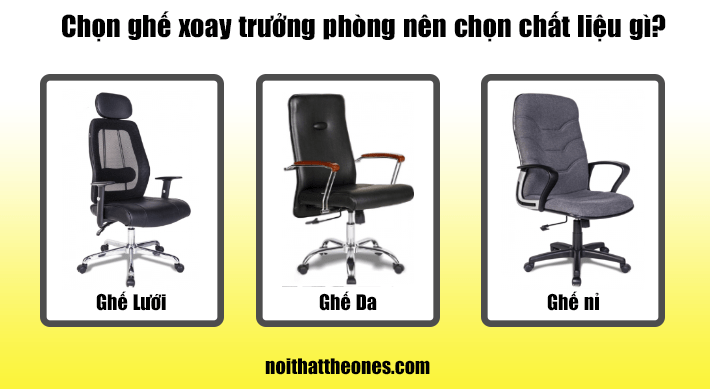 Ghế xoay trưởng phòng The One