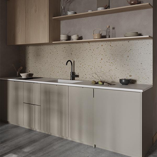 phòng bếp phong cách minimalism