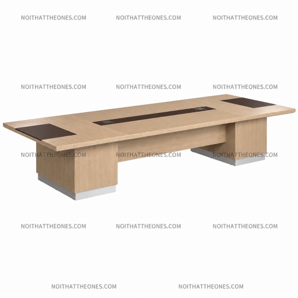 Bàn họp gỗ công nghiệp